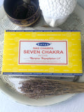Satya Seven Chakras Incense Sticks | Crystal Karma by Trina