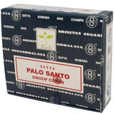 Satya Backflow Incense Cones - Palo Santo | Crystal Karma by Trina