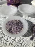 Selenite Bowls - With Narrow Base 3-4cm High | Crystal Karma by Trina