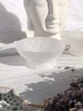 Selenite Bowls - Round Mini - Wide Base  | Crystal Karma by Trina