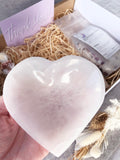 Rose Quartz Self Love Deluxe Smudge Box #3 - Crystal Karma By Trina