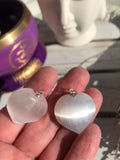Selenite Heart Pendant | Crystal Karma by Trina
