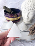 Selenite Pyramids | Crystal Karma by Trina