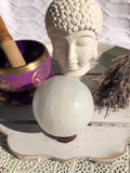 Moon Lovers Gift Set #5 Selenite Sphere | Crystal Karma by Trina