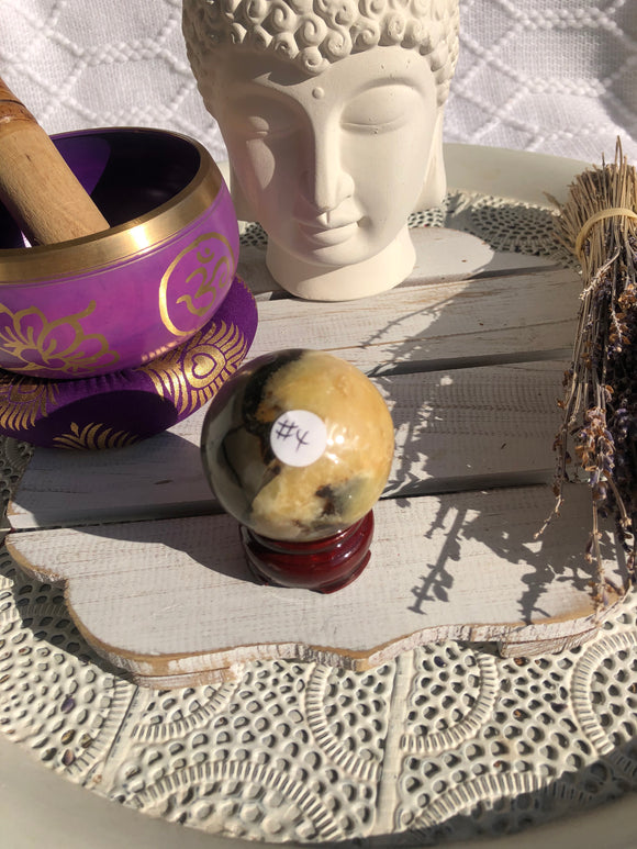Septarian Sphere #4 | Crystal Karma by Trina