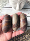 Shiva Lingham Palm Stones | Crystal Karma by Trina