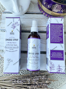 Smudge Sprays by Soul Sticks - 100ml | Crystal Karma by Trina