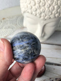 Sodalite Sphere #1  | Crystal Karma by Trina