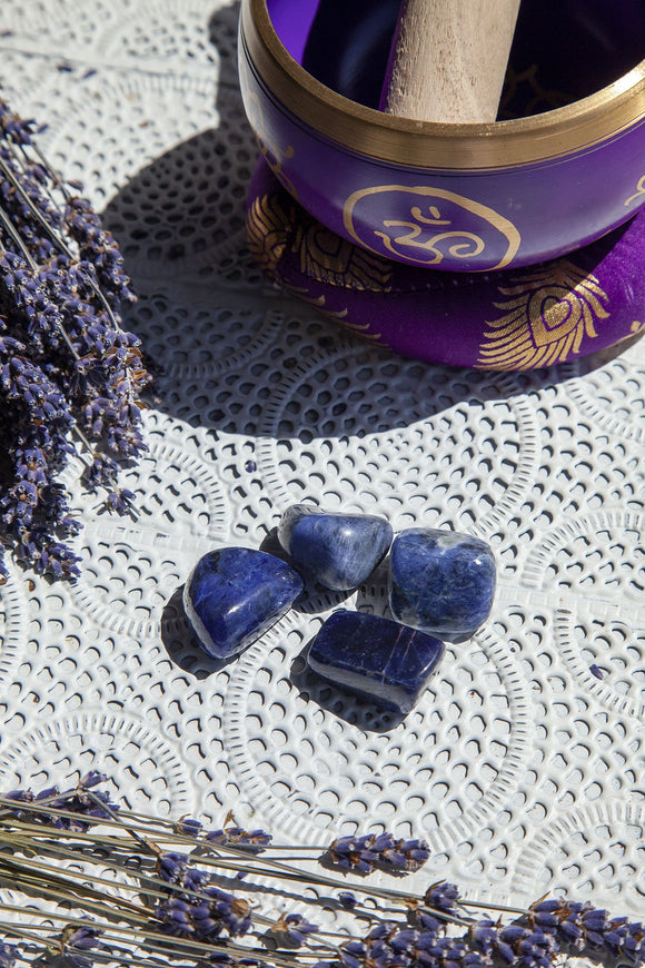 Sodalite Tumblestones | Crystal Karma by Trina