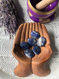 Sodalite Worry Stones | Crystal Karma by Trina