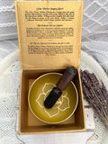 Solar Plexus Chakra Brass Singing Bowl - Yellow 12.5cm Gift Set | Crystal Karma by Trina