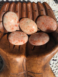 Sunstone Worry Stones | Crystal Karma by Trina