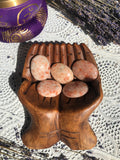 Sunstone Worry Stones | Crystal Karma by Trina