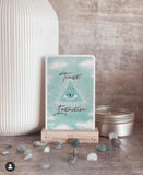 The Modern Bohemian Affirmation Deck & Card Holder Set