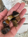 Tigers Eye Tumbles XSmall | Crystal Karma by Trina
