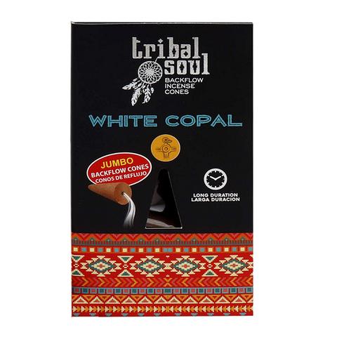 Backflow Incense Cones (Tribal Soul) - White Copal | Crystal Karma by Trina