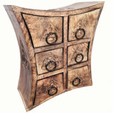 Triquetra Wooden Drawer Set | Crystal Karma by Trina