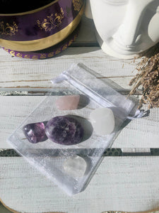 Tumble Stone Set - Crystals for Grief | Crystal Karma by Trina