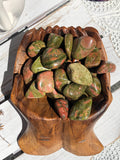 Unakite Tumbles | Crystal Karma by Trina