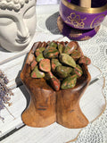 Unakite Tumbles | Crystal Karma by Trina