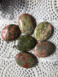 Unakite Worry Stones | Crystal Karma by Trina
