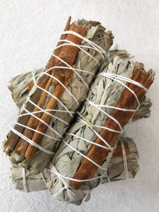 Cinnamon Sage Smudge Stick | Crystal Karma by Trina