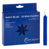 Wish Candles Navy Blue | Crystal Karma by Trina