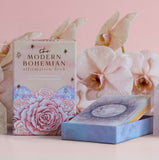 The Modern Bohemian Affirmation Deck & Card Holder - Crystal Karma By Trina